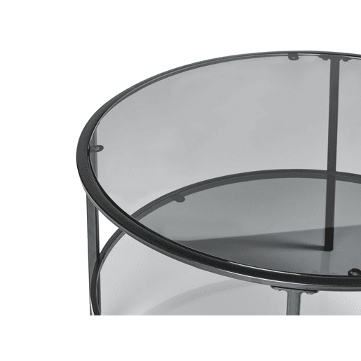 Mesa de centro TELLAKA Vidro de segurança (temperado) Preto