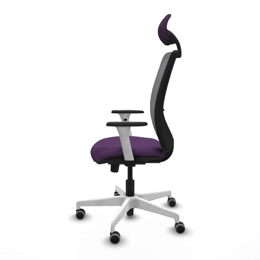 Cadeira de escritório com apoio para a cabeça Zulema Piqueras y Crespo 1B026G1 Roxo