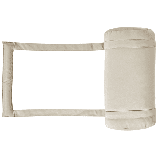 Conjunto de 6 almofadas de encosto JAVAAMANTEA PREMIUM 50 x 70 cm Taupe