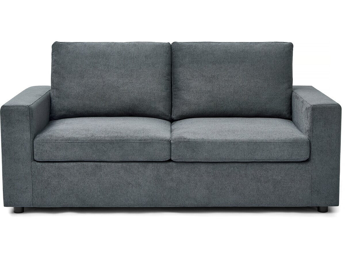 sofa recto elena - 3 plazas - gris
