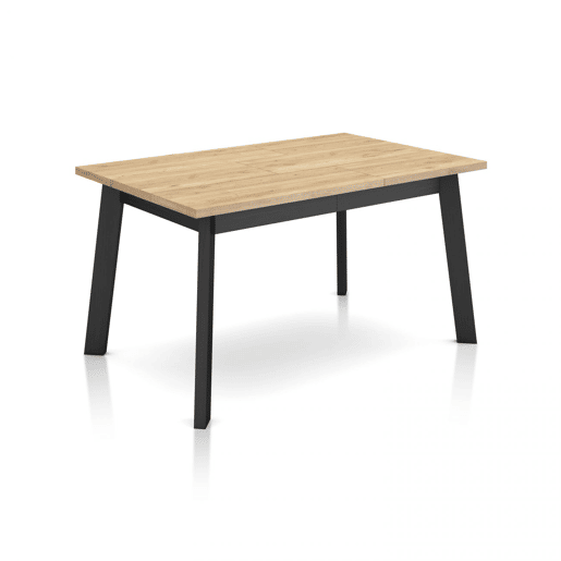 Mesa de jantar Naira 140 Roble Negro 141 x 74 x 90 cm