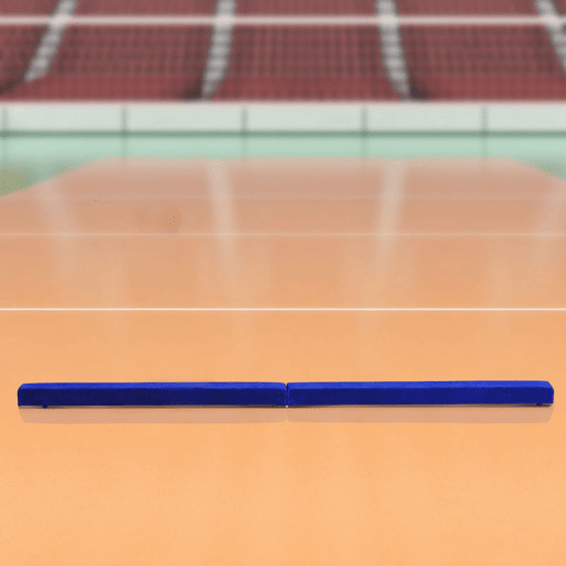 HOMCOM Barra de Equilíbrio Ginástica Dobrável 210 cm Barra de Ginástica Artística Viga de Equilíbrio para Crianças Iniciantes e Ginastas Profissionais para Treino em Casa 210x10x6,5 cm Azul