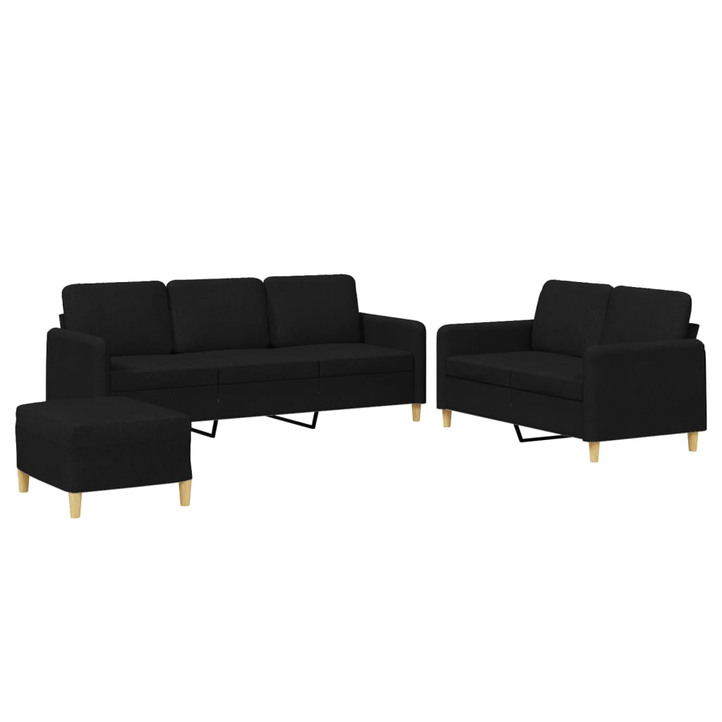 Conjunto De Sofás Negro