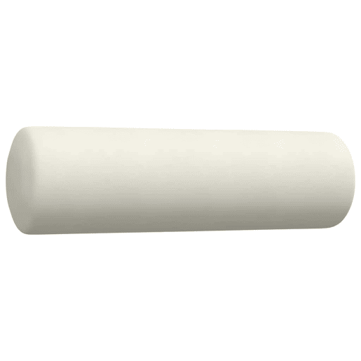vidaXL 4 pcs conjunto de sofás com almofadões e rolos veludo creme
