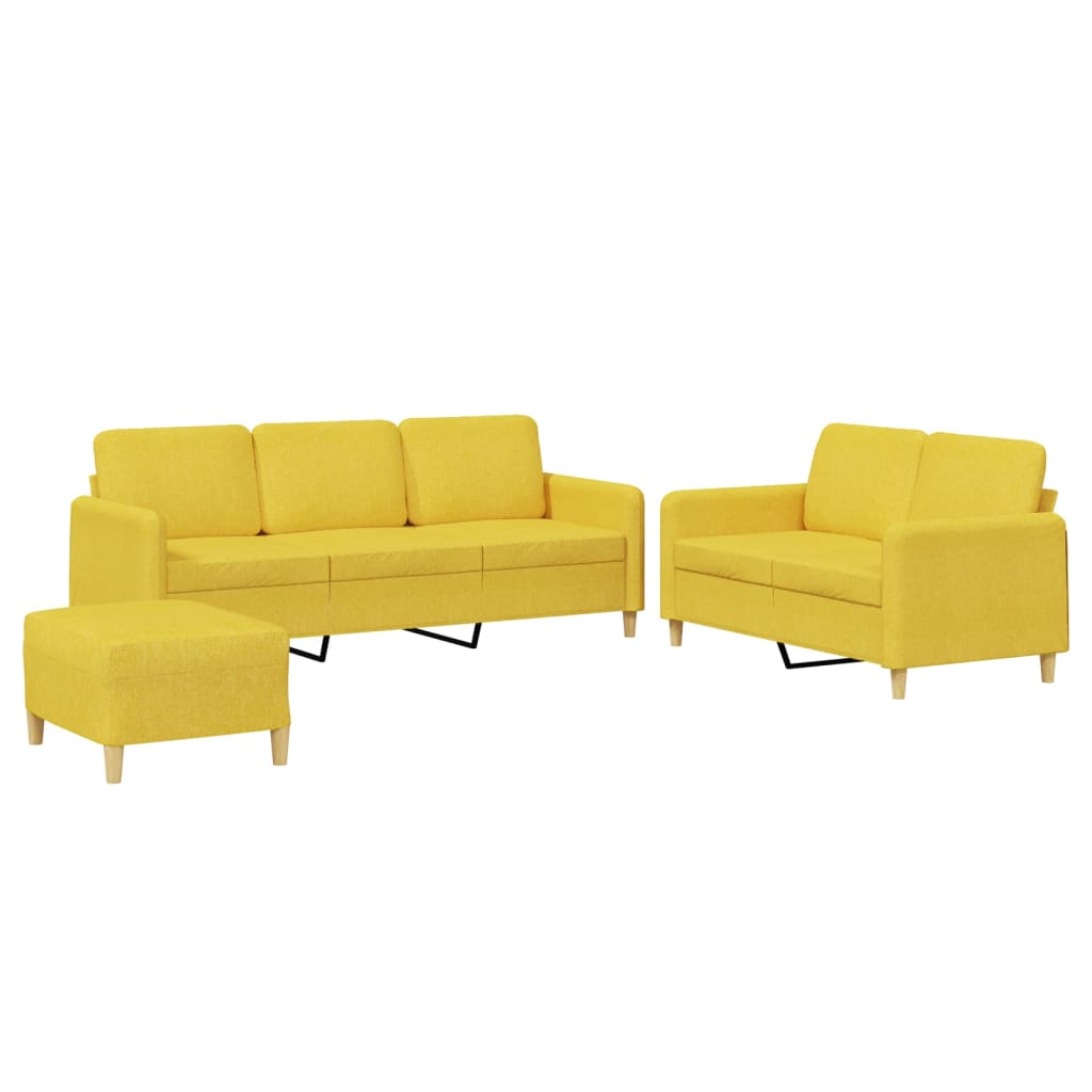Conjunto De Sofás Amarillo