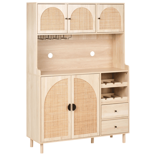 Armário de cozinha CAMPBELLTON 120 cm Castanho claro