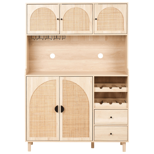 Armário de cozinha CAMPBELLTON 120 cm Castanho claro