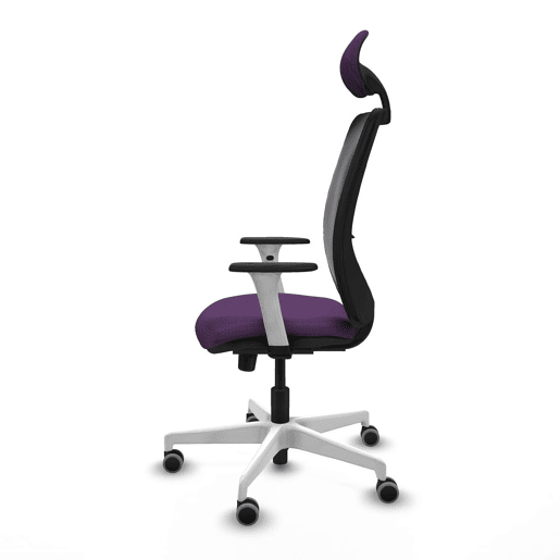 Cadeira de escritório com apoio para a cabeça Zulema Piqueras y Crespo 1B026G1 Roxo