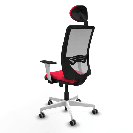 Cadeira de escritório com apoio para a cabeça Zulema Piqueras y Crespo 1B026G1 Vermelho Cadeira de escritório com apoio para a cabeça Zulema Piqueras y Crespo 1B026G1 Vermelho