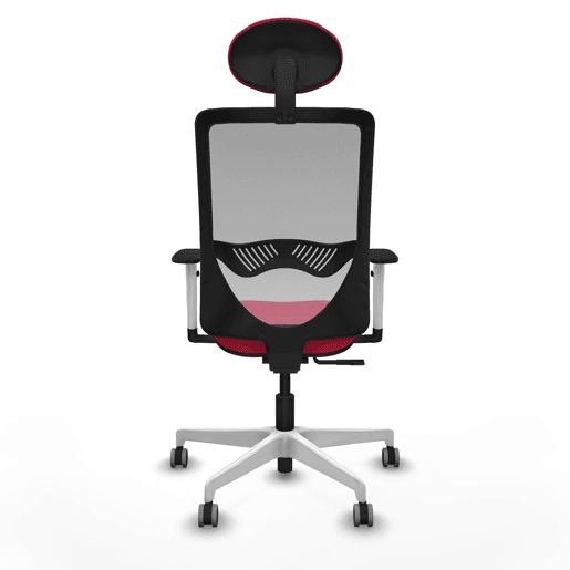 Cadeira de escritório com apoio para a cabeça Zulema Piqueras y Crespo 1B026G1 Vermelho Cadeira de escritório com apoio para a cabeça Zulema Piqueras y Crespo 1B026G1 Vermelho