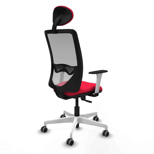 Cadeira de escritório com apoio para a cabeça Zulema Piqueras y Crespo 1B026G1 Vermelho Cadeira de escritório com apoio para a cabeça Zulema Piqueras y Crespo 1B026G1 Vermelho