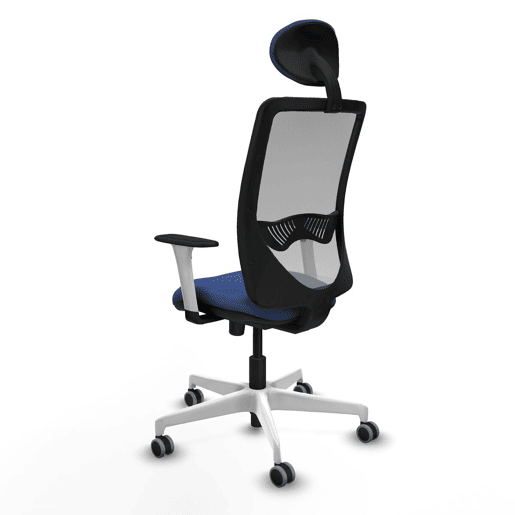 Cadeira de escritório com apoio para a cabeça Zulema Piqueras y Crespo 1B026G1 Azul Marinho Cadeira de escritório com apoio para a cabeça Zulema Piqueras y Crespo 1B026G1 Azul Marinho
