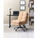 Beliani Silla ejecutiva ADDISON Beliani Silla ejecutiva ADDISON Blanco