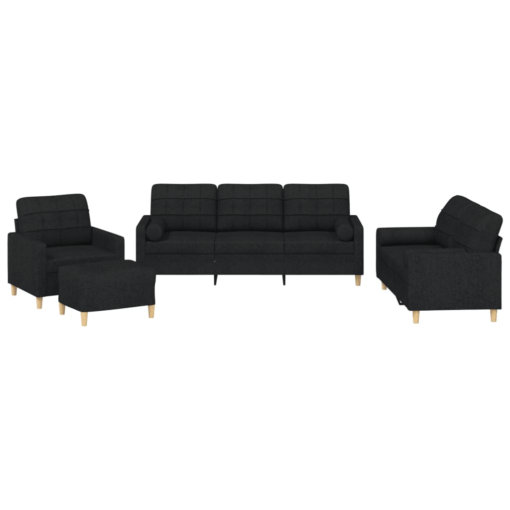 Conjunto De Sofás Negro