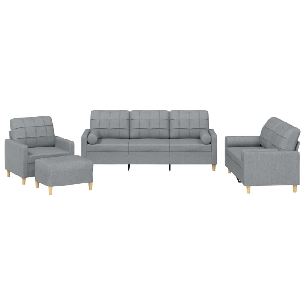Conjunto De Sofás Gris