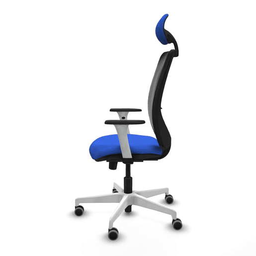 Cadeira de escritório com apoio para a cabeça Zulema Piqueras y Crespo 1B026G1 Azul