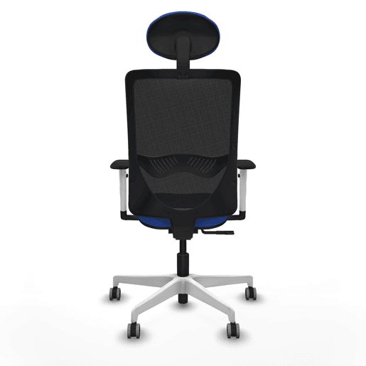 Cadeira de escritório com apoio para a cabeça Zulema Piqueras y Crespo 1B026G1 Azul