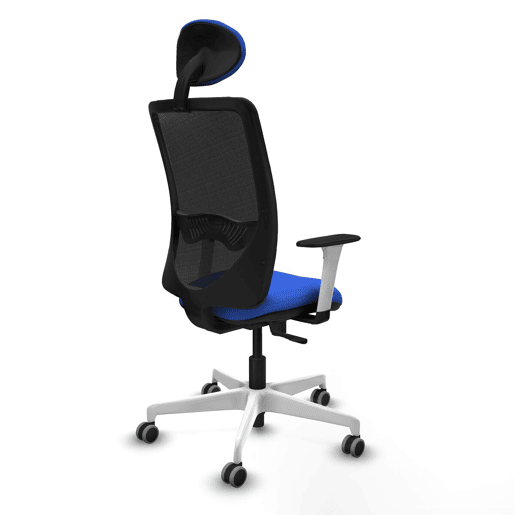 Cadeira de escritório com apoio para a cabeça Zulema Piqueras y Crespo 1B026G1 Azul