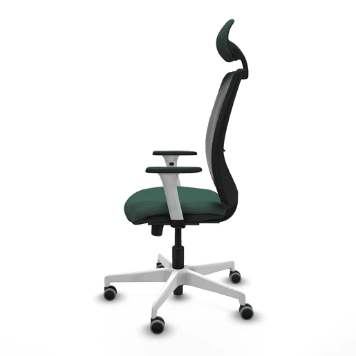 Cadeira de escritório com apoio para a cabeça Zulema Piqueras y Crespo 1B026G1 Verde Cadeira de escritório com apoio para a cabeça Zulema Piqueras y Crespo 1B026G1 Verde