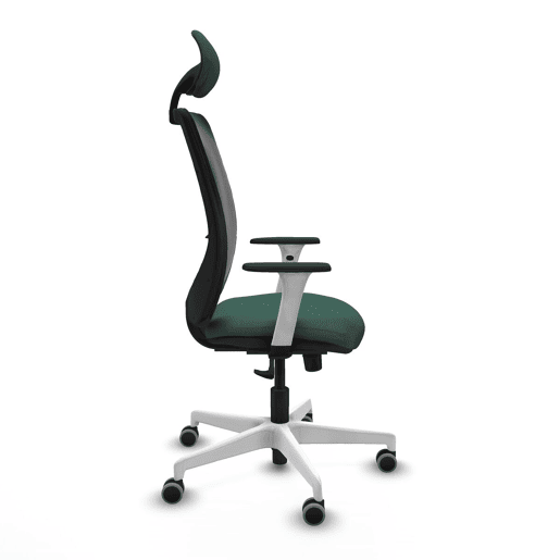 Cadeira de escritório com apoio para a cabeça Zulema Piqueras y Crespo 1B026G1 Verde Cadeira de escritório com apoio para a cabeça Zulema Piqueras y Crespo 1B026G1 Verde