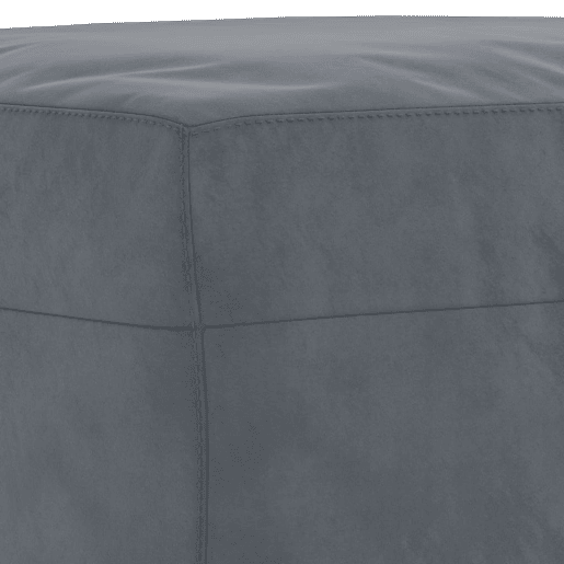 vidaXL 3 pcs conjunto de sofás com almofadões veludo cinzento-escuro