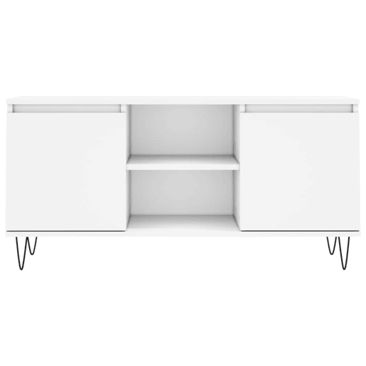 Móvel de TV - Modulo de TV - Armário de TV 104x35x50 cm derivados de madeira branco