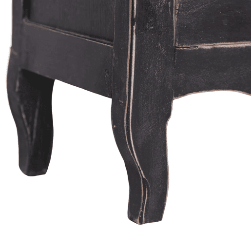 Móvel de TV - Modulo de TV - Armário de TV 120x30x40 cm madeira de mogno maciça preto Móvel de TV - Modulo de TV - Armário de TV 120x30x40 cm madeira de mogno maciça preto