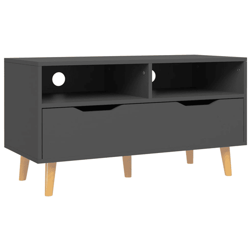 Móvel de TV - Modulo de TV - Armário de TV 90x40x48,5 cm derivados de madeira cinza