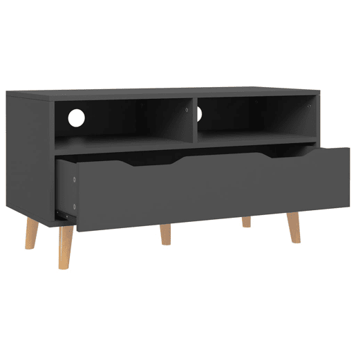 Móvel de TV - Modulo de TV - Armário de TV 90x40x48,5 cm derivados de madeira cinza
