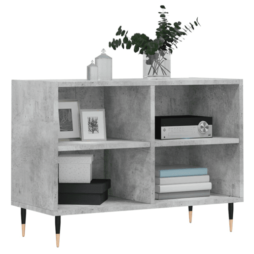 Móvel de TV - Modulo de TV - Armário de TV 69,5x30x50 cm derivados de madeira cinzento cimento