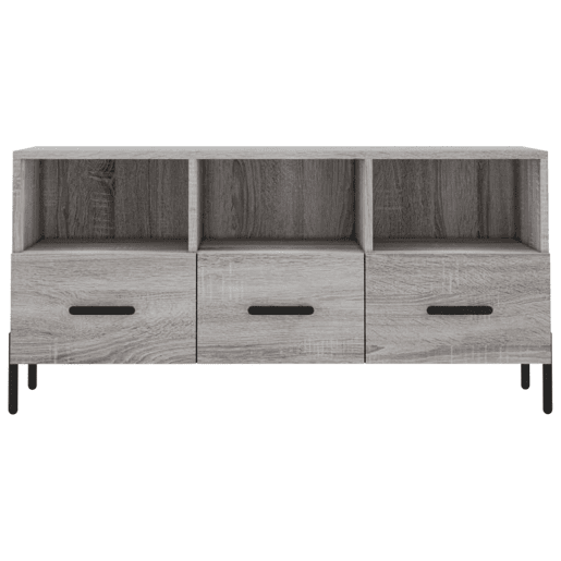 Móvel de TV - Modulo de TV - Armário de TV 102x36x50 cm derivados de madeira cinzento sonoma