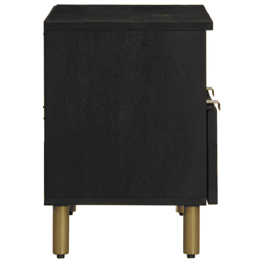 Móvel de TV - Modulo de TV - Armário de TV 70x33x46 cm derivados de madeira preto