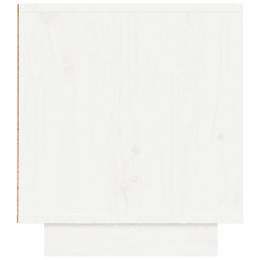 Móvel de TV - Modulo de TV - Armário de TV 140x35x40 cm madeira de pinho maciça branco