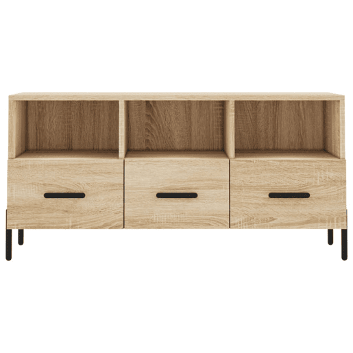 Móvel de TV - Modulo de TV - Armário de TV 102x36x50 cm derivados de madeira carvalho sonoma