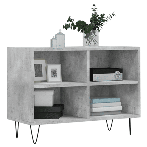 Móvel de TV - Modulo de TV - Armário de TV 69,5x30x50 cm derivados de madeira cinzento cimento
