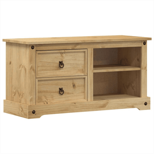 Móvel de TV - Modulo de TV - Armário de TV Corona 100x40x52 cm madeira de pinho maciça
