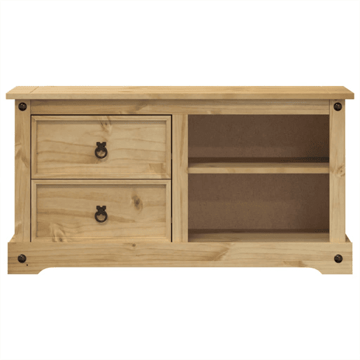 Móvel de TV - Modulo de TV - Armário de TV Corona 100x40x52 cm madeira de pinho maciça
