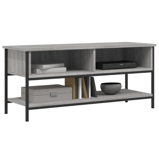 Móvel de TV - Modulo de TV - Armário de TV 100x35x45 cm derivados de madeira cinzento sonoma Móvel de TV - Modulo de TV - Armário de TV 100x35x45 cm derivados de madeira cinzento sonoma