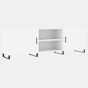 Móvel para TV - Móvel de TV - Armário de TV 150x30x50 cm derivados de madeira branco