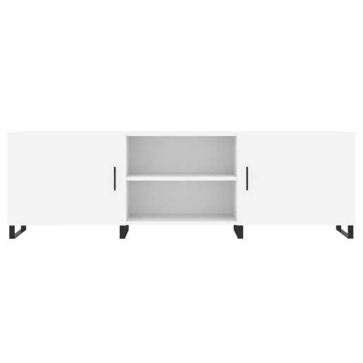 Móvel para TV - Móvel de TV - Armário de TV 150x30x50 cm derivados de madeira branco