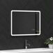 Espejo de Baño Vidrio Templado HOMCOM, hogar - baño Espejo de Baño Vidrio Templado HOMCOM, hogar - baño Gris