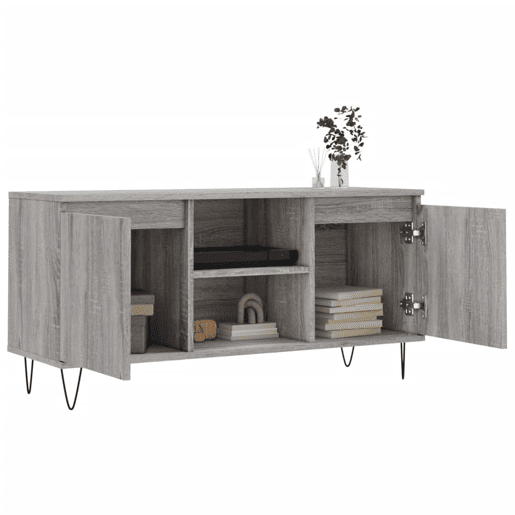 Móvel de TV - Modulo de TV - Armário de TV 104x35x50 cm derivados de madeira cinzento sonoma