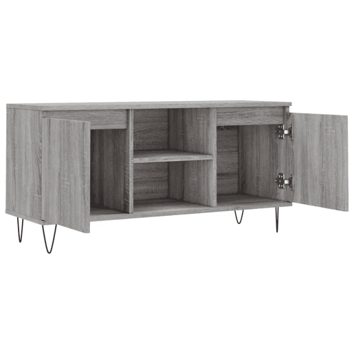 Móvel de TV - Modulo de TV - Armário de TV 104x35x50 cm derivados de madeira cinzento sonoma