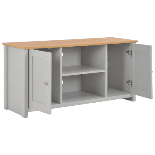 Móvel de TV - Modulo de TV - Armário de TV 120x39x58 cm cinzento Móvel de TV - Modulo de TV - Armário de TV 120x39x58 cm cinzento