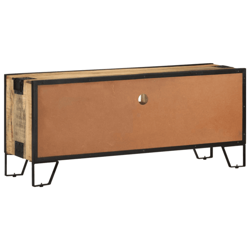 Móvel de TV - Modulo de TV - Armário de TV 110x31x46 cm madeira de mangueira áspera