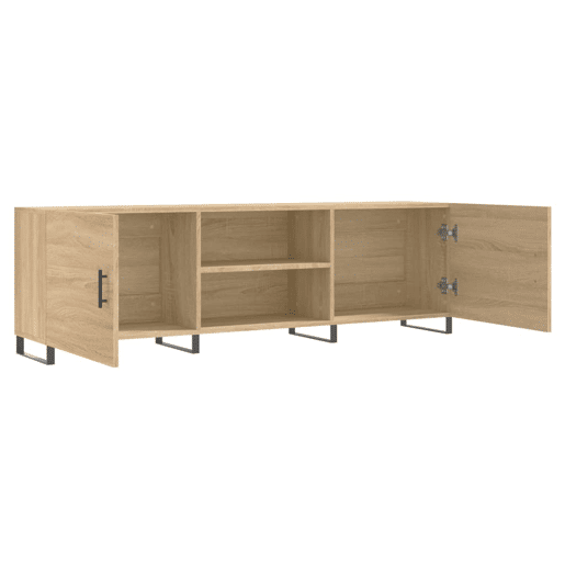 Móvel de TV - Modulo de TV - Armário de TV 150x30x50 cm derivados de madeira carvalho sonoma