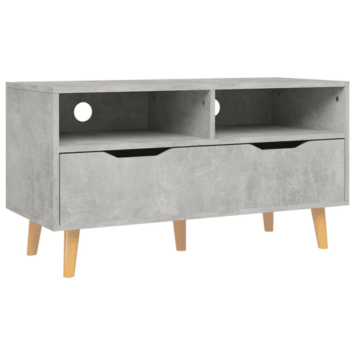 Móvel de TV - Modulo de TV - Armário de TV 90x40x48,5 cm derivados de madeira cinza
