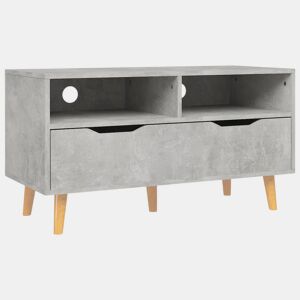 Móvel de TV - Modulo de TV - Armário de TV 90x40x48,5 cm derivados de madeira cinza