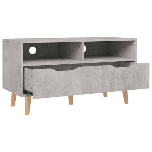 Móvel de TV - Modulo de TV - Armário de TV 90x40x48,5 cm derivados de madeira cinza