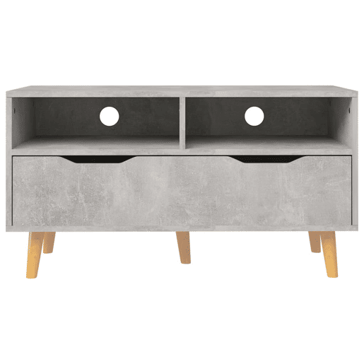 Móvel de TV - Modulo de TV - Armário de TV 90x40x48,5 cm derivados de madeira cinza